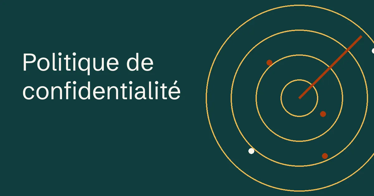 Politique de confidentialité